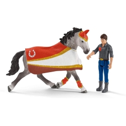 Schleich Horse Club Zestaw do woltyżerki Mii 42443