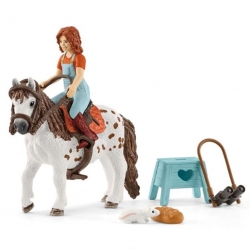 Schleich Mia i Kucyk Spotty - Horse Club 42518