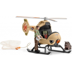 Schleich Helikopter ratunkowy dla zwierząt - Wild Life 42476