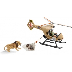 Schleich Helikopter ratunkowy dla zwierząt - Wild Life 42476